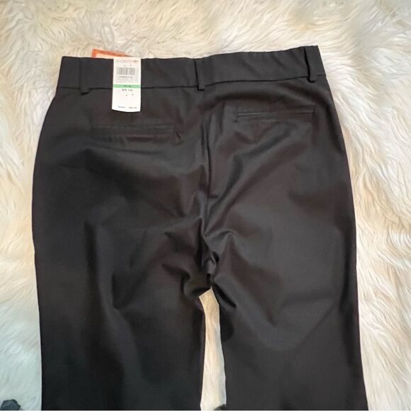 NWT Dockers Pants Metro Trouser Womens Size 8L 8 Long Solid All Black New - Picture 6 of 7